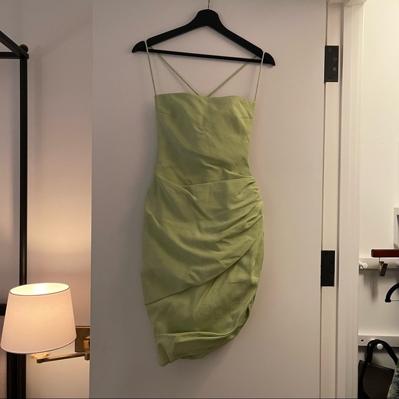 **NWT - Jacquemus Green 'La Robe Saudade' Dress - SZ 36 - Picture 8 of 16